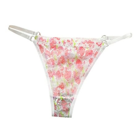 Pink Small Women S Underwear Ultra Barely There Bras for Women 4742 Thin Transparent Lace Underwear Plus Size Underwear Cotton Comfortable Breathable 