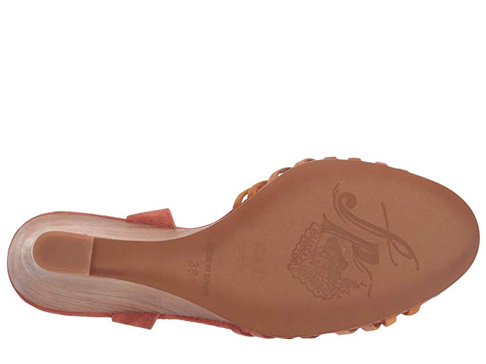 Free People Golden Hour Wedge Sandal Rust 41 at Hautelook - Womens Heeled Sandals - Summer Shoes thumbnail