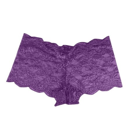 Purple Medium Women S Underwear Womens Underwear Bikini Lace Open Panties Multi Barely There Bras for Women 4742 Color Plus Size Underwear
