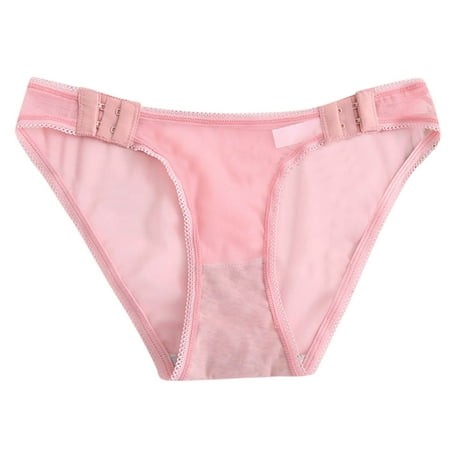 Puawkoer New Sexy Fashion Lace Barely There Bras for Women 4742 Lingerie Underwear Lace Bow No Show Bra for Low Cut Dress Pants Lace Low Waist Women S