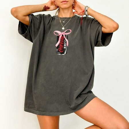 Coke Zero Tee - Soda T-shirt  Pop  Coca-cola  Bow  Coquette  Pepsi