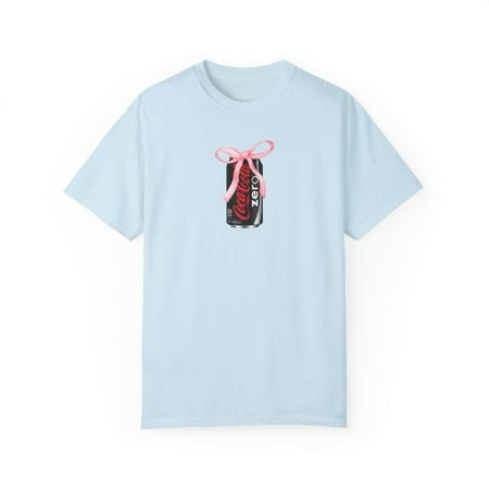 Coke Zero Tee - Soda T-shirt  Pop  Coca-cola  Bow  Coquette  Pepsi  Light Blue