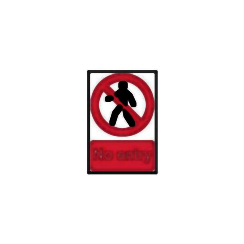 Spectrum Industrial NO Unauthorised Persons to Use This Machine - PVC (300 X 200