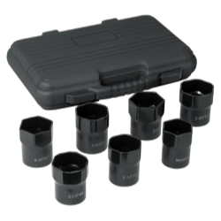 OTC Tools 4542 7 Piece Wheel Bearing Locknut Socket Set