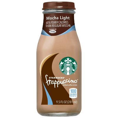 Starbucks Frappuccino Mocha Lite Coffee Drink - 4pk/9.5 Fl Oz Glass Bottles thumbnail