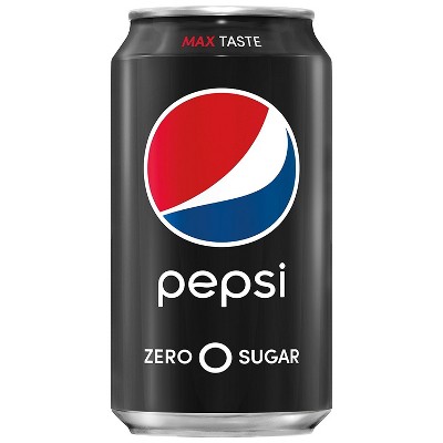 Pepsi Zero Sugar Soda - 12pk/12 Fl Oz Cans thumbnail