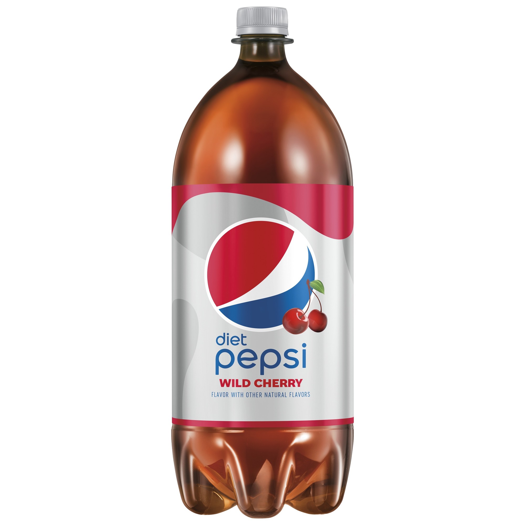 Diet Pepsi Cola Wild Cherry Soda Pop  2 Liter Bottle