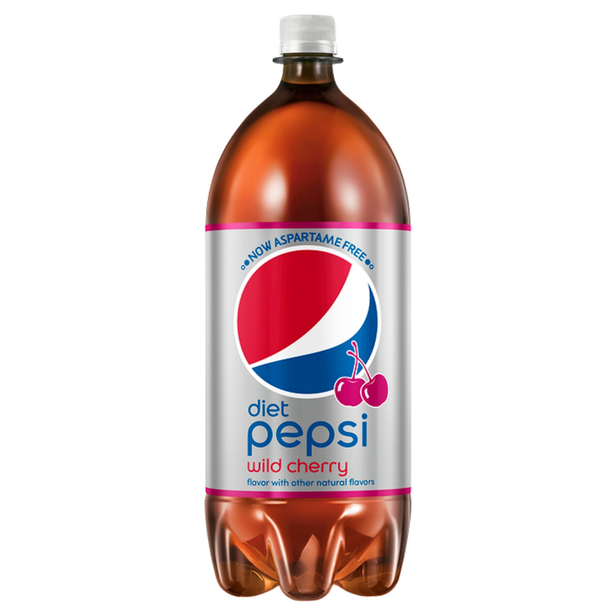 Diet Pepsi Cola Wild Cherry Soda Pop  2 Liter Bottle thumbnail