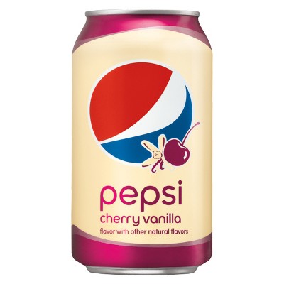 Pepsi Cherry Vanilla Soda - 12pk/12 Fl Oz Cans thumbnail
