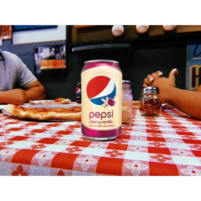 Pepsi Cherry Vanilla Soda - 12pk/12 Fl Oz Cans thumbnail
