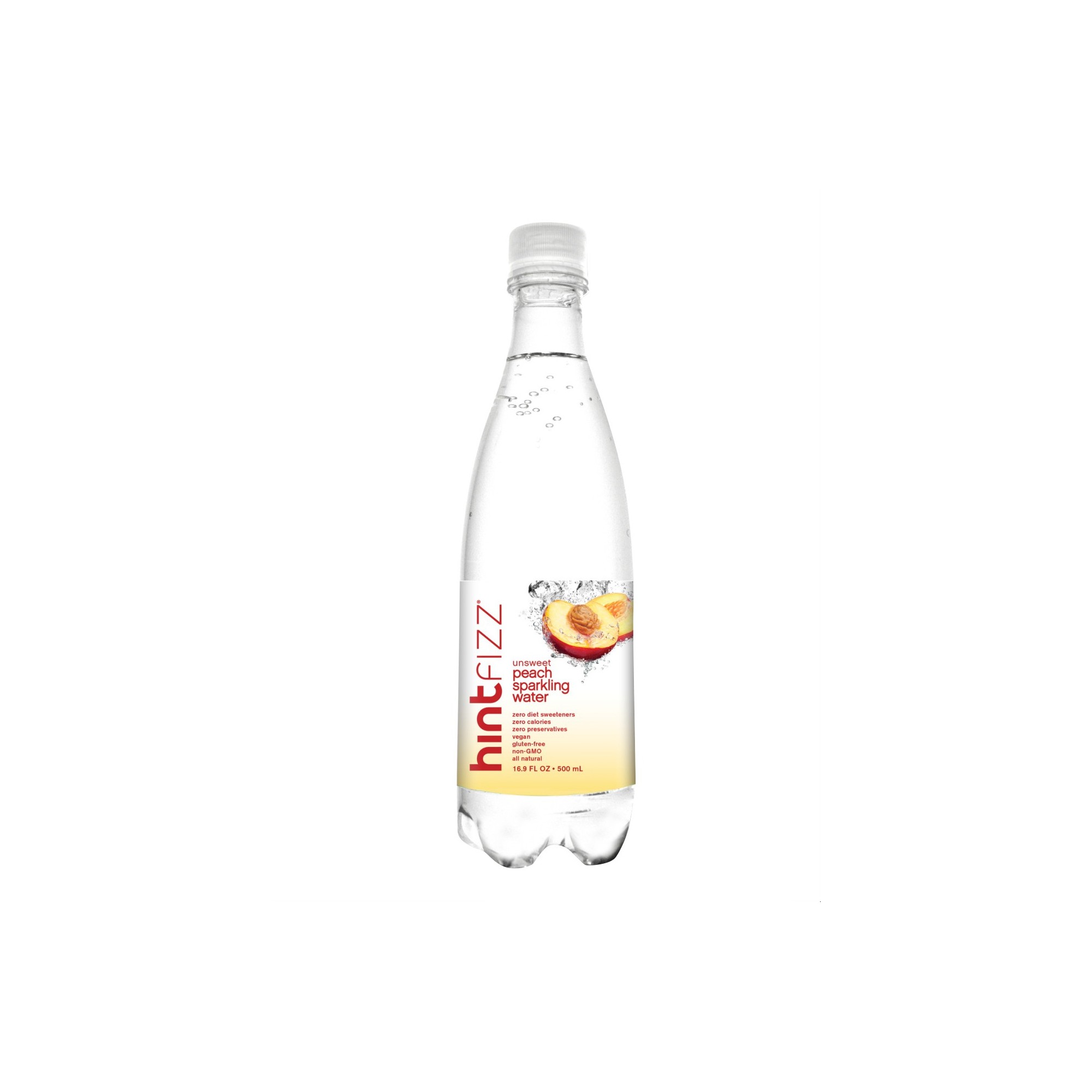 Hint Peach Sparkling Water - 16.9 Fl Oz Bottle thumbnail