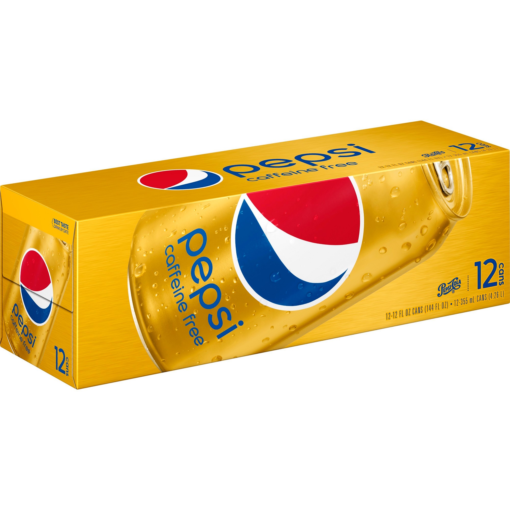 Pepsi Cola Caffeine Free Soda - 12pk/12 Fl Oz Cans thumbnail