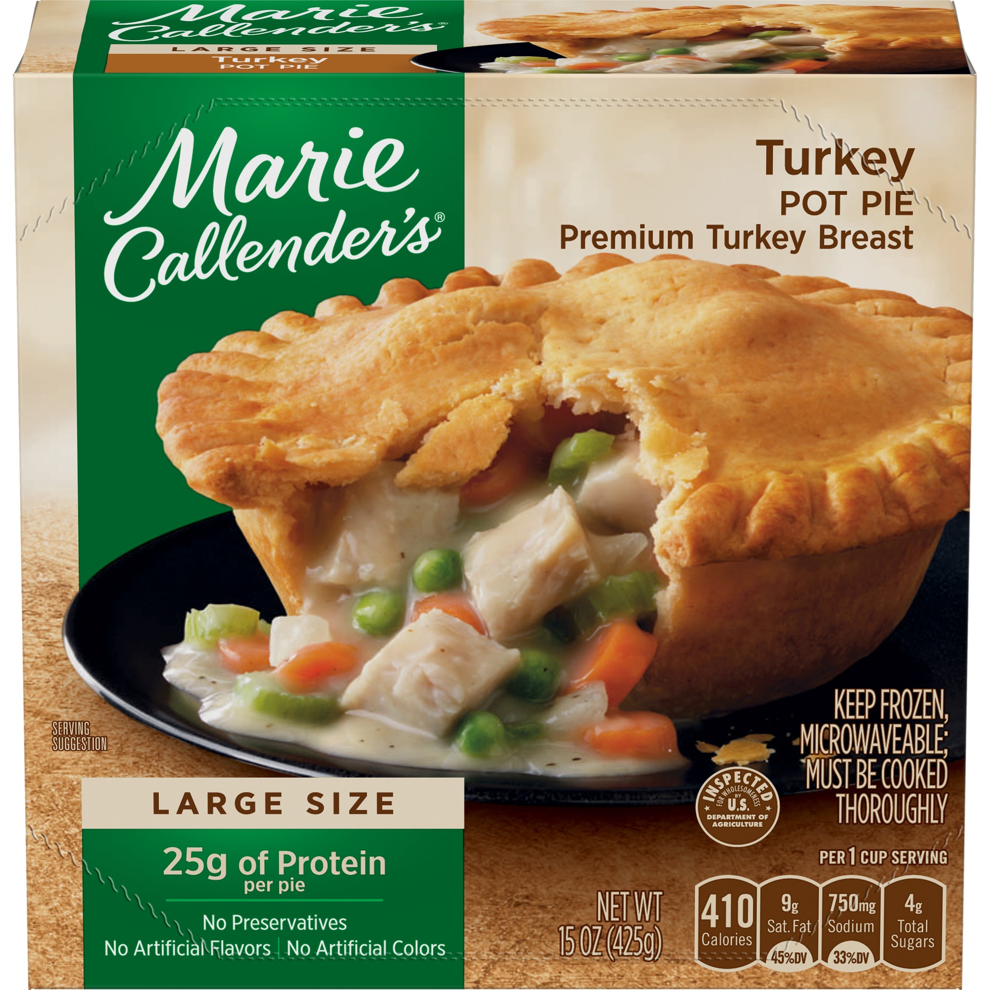 Turkey Pot Pie Premium Turkey Breast, Turkey