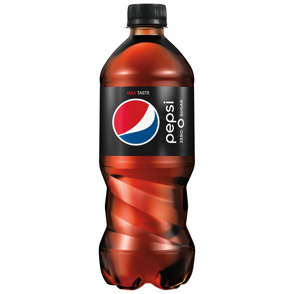 Pepsi Zero Sugar Soda - 20 Fl Oz Bottle