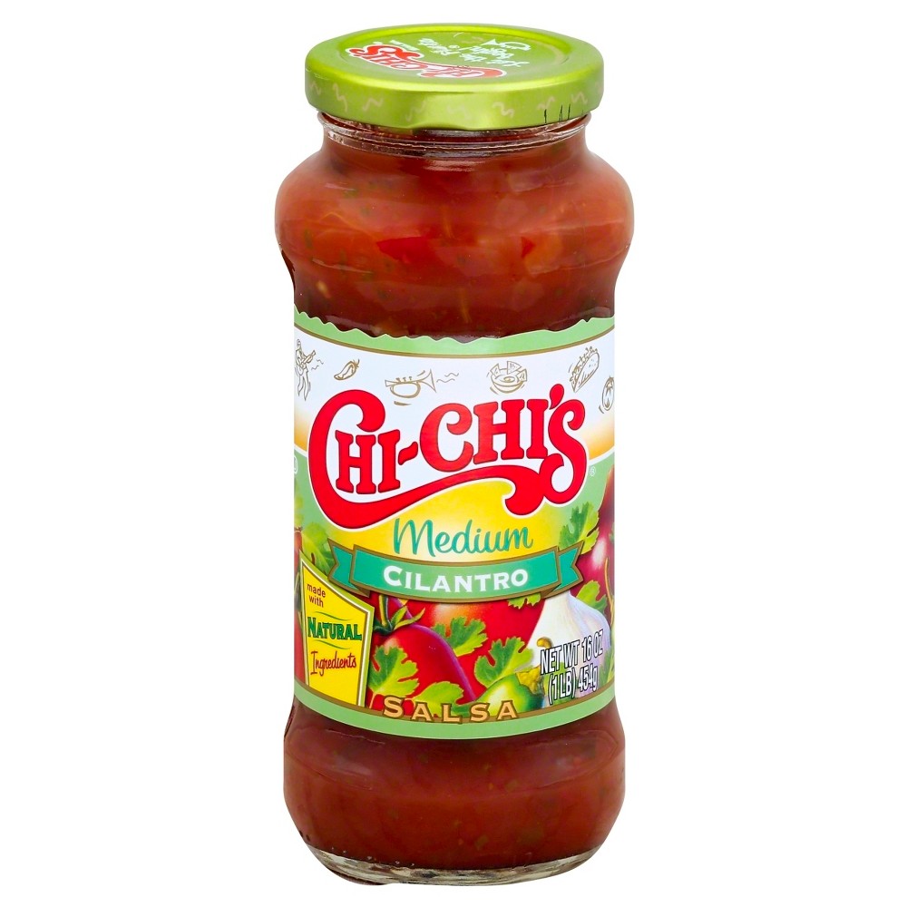 Chi-Chi's Medium Cilantro Salsa 16 Oz