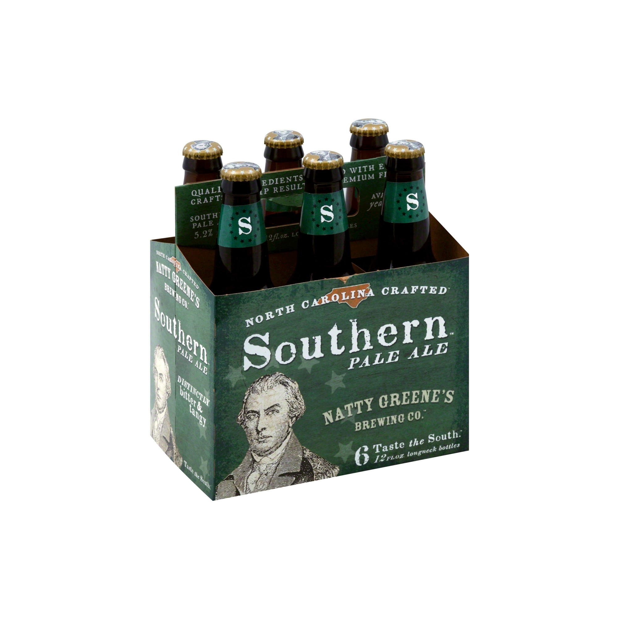 Natty Greene's Brewery, Southern Pale Ale, 6 Pack, 12 Fl Oz thumbnail