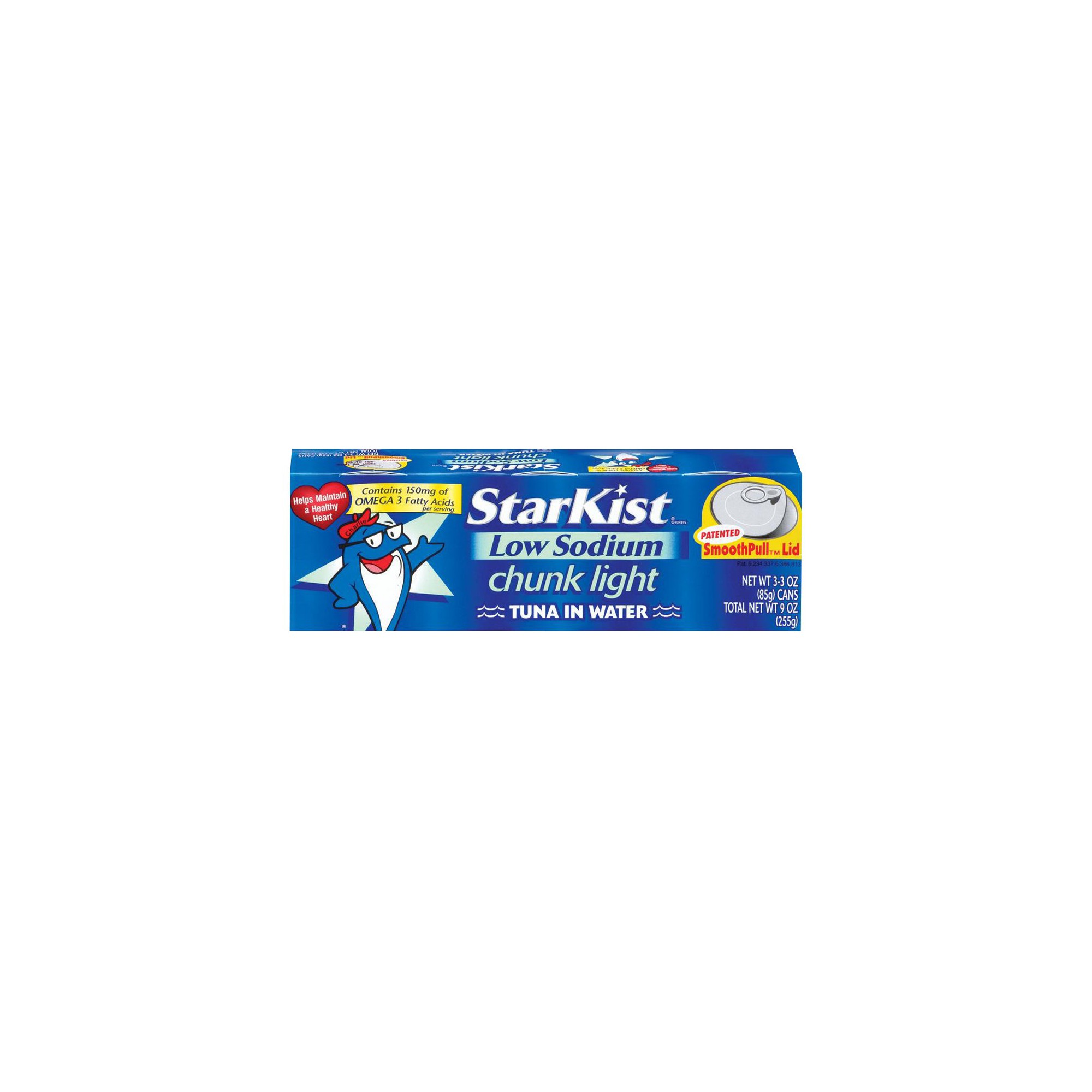StarKist Low Sodium Chunk Light Tuna in Water 3oz 3 Pk thumbnail