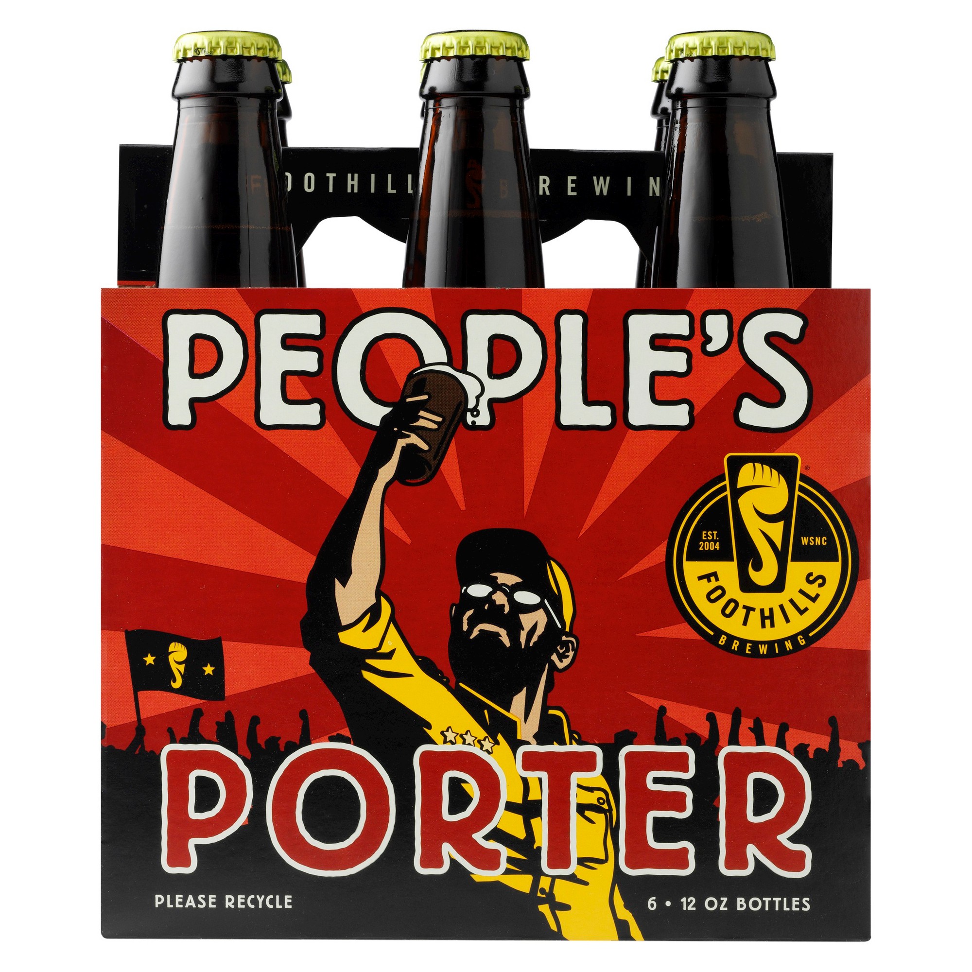 Foothills Peoples Porter, 6 Pack, 12 Fl Oz thumbnail