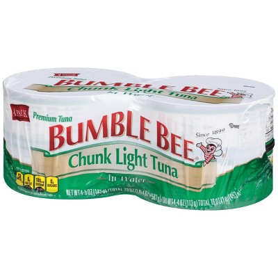 Bumble Bee Chunk Light Tuna in Water 5 Oz - 4 Pk thumbnail