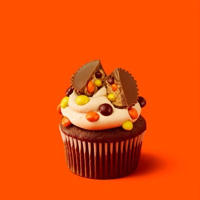 Reese's Milk Chocolate Peanut Butter Cups Miniatures with Reese's Pieces Candy, 10.2 Oz | CVS thumbnail
