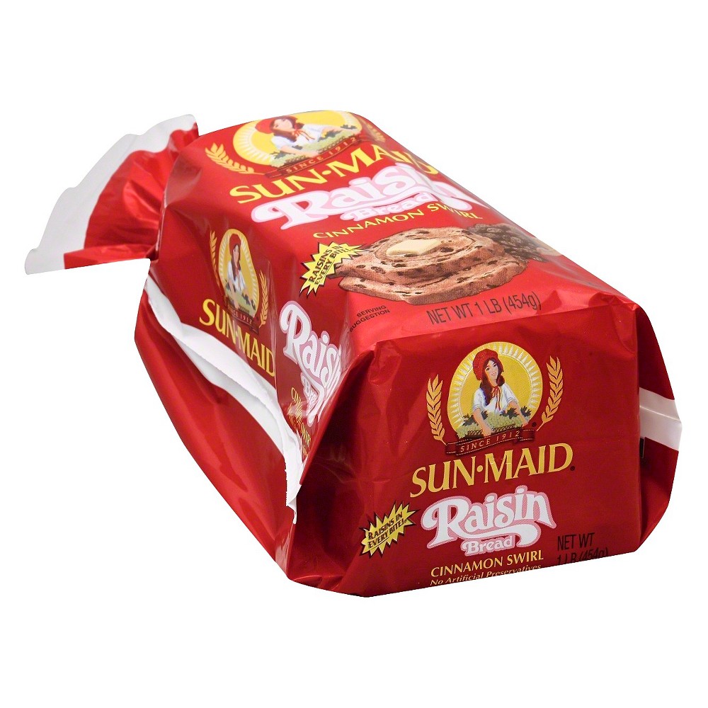 Sun Maid Cinnamon Swirl Raisin Bread 16 Oz