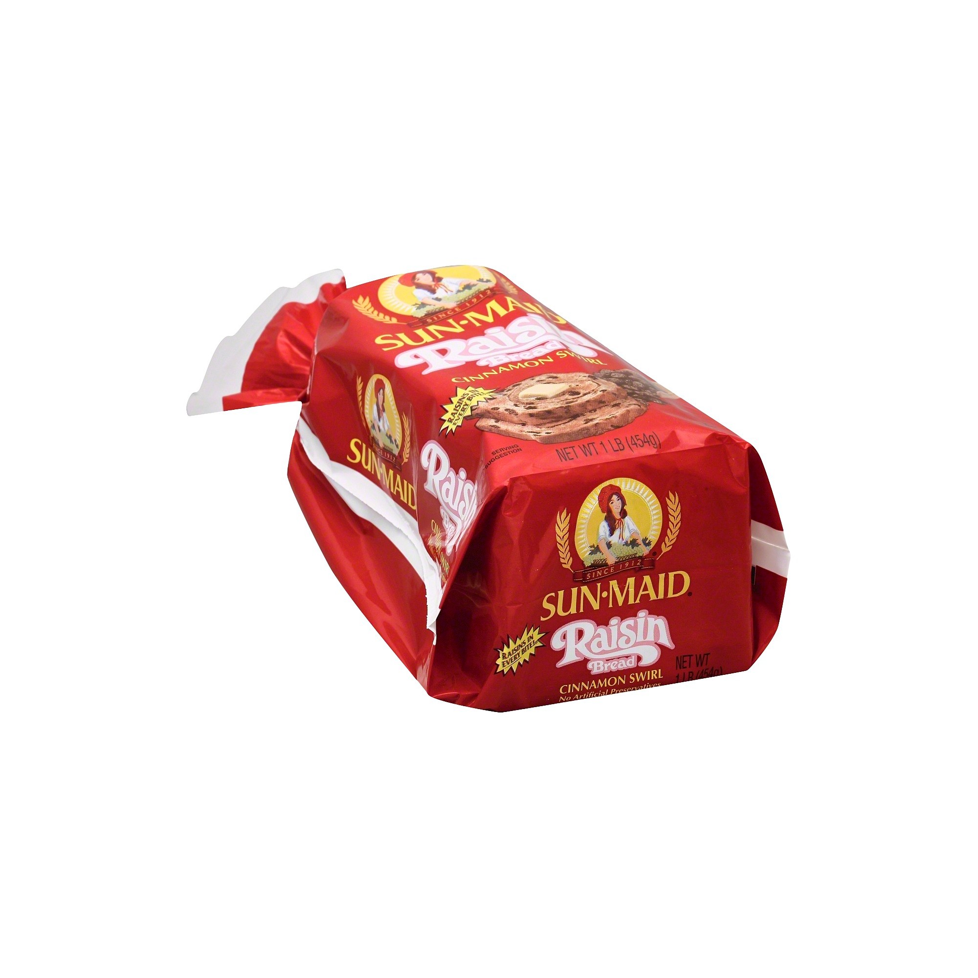 Sun Maid Cinnamon Swirl Raisin Bread 16 Oz thumbnail