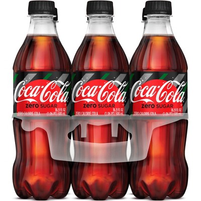 Coca-Cola Zero Sugar - 6pk/16.9 Fl Oz Bottles thumbnail