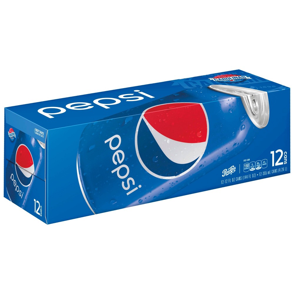 Pepsi Cola - 12pk/12 Fl Oz Cans
