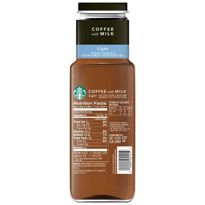 Starbucks Iced Coffee Low Calorie Drink - 11 Fl Oz Glass Bottle thumbnail
