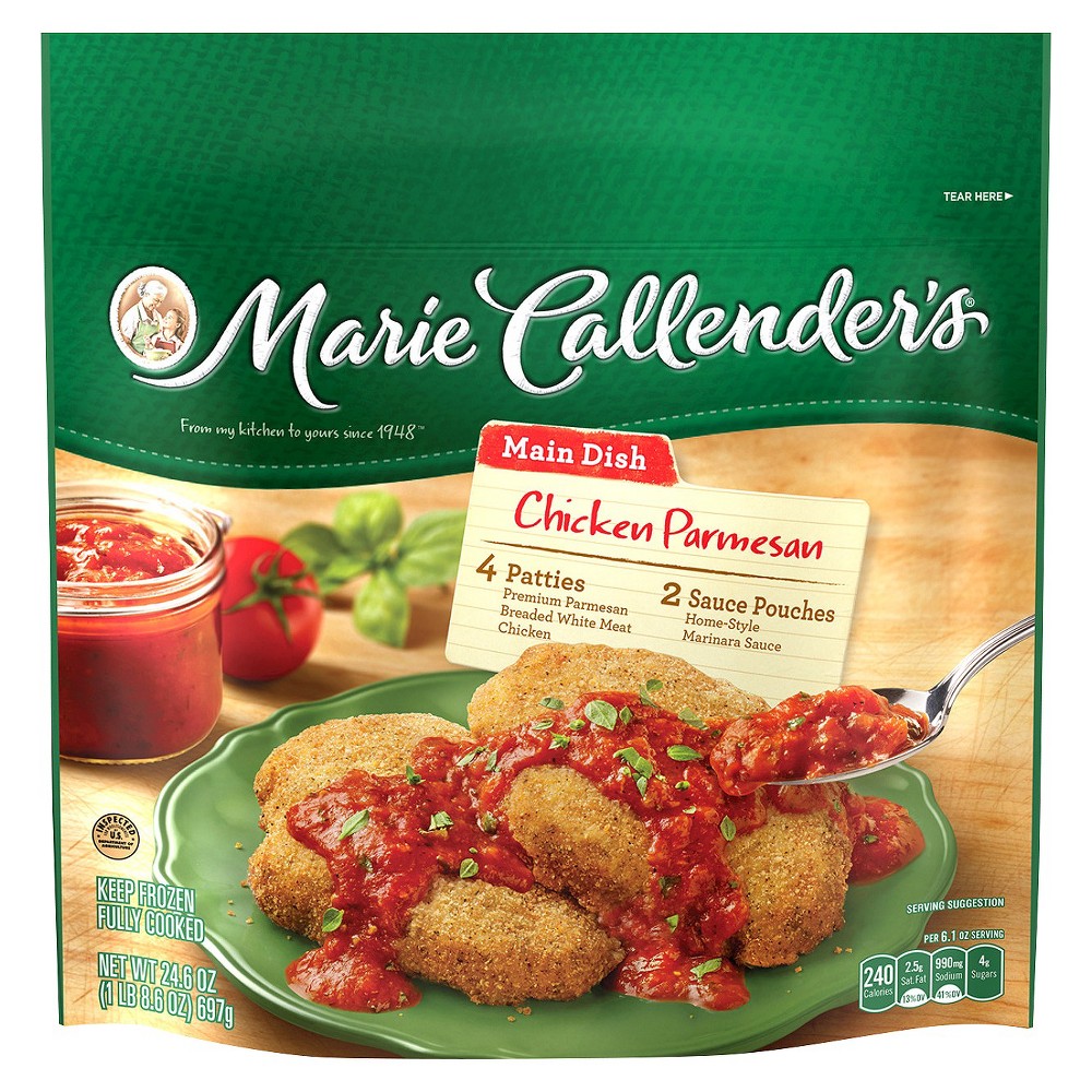 Marie Callender's Main Dish Frozen Chicken Parmesan - 24.6oz