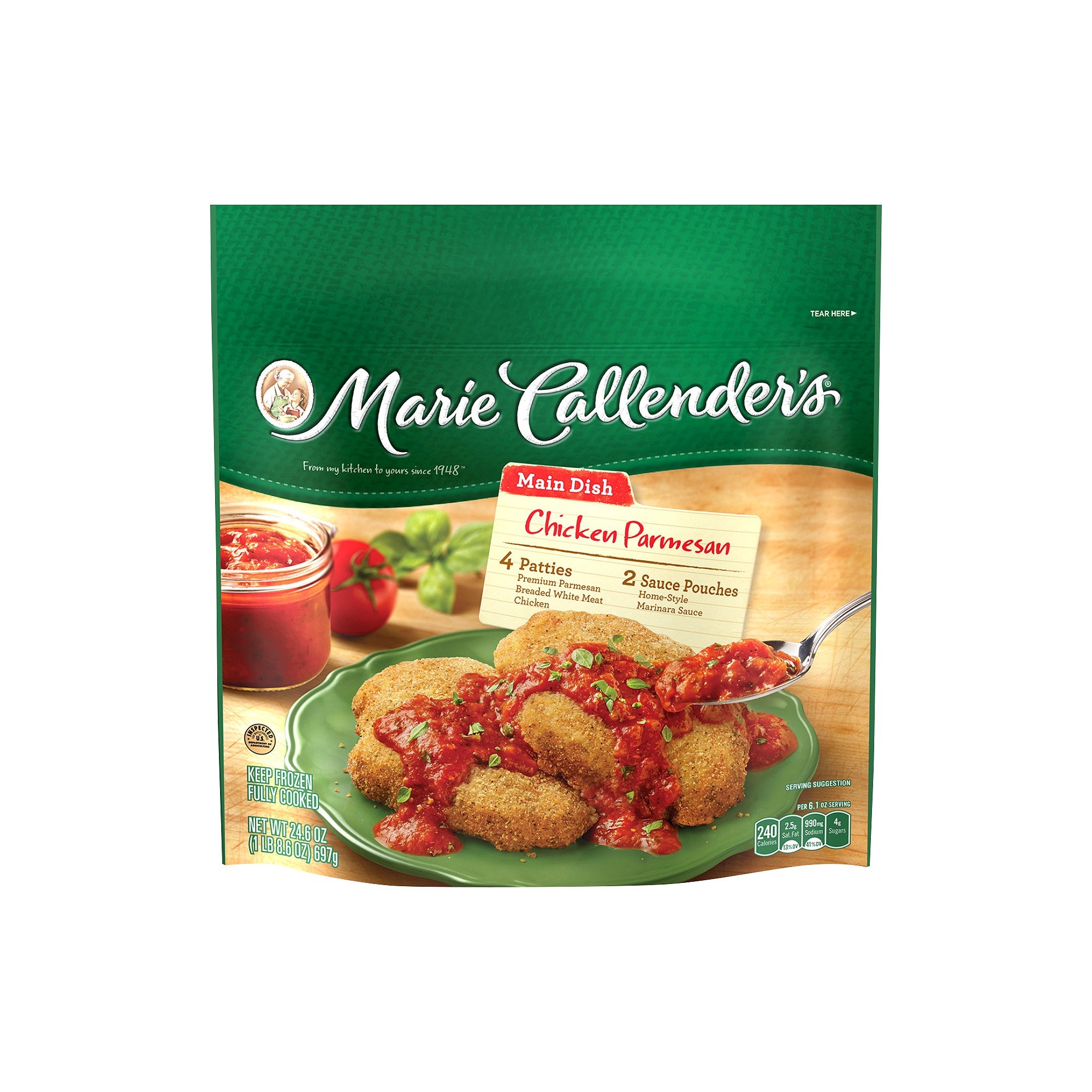Marie Callender's Main Dish Frozen Chicken Parmesan - 24.6oz thumbnail
