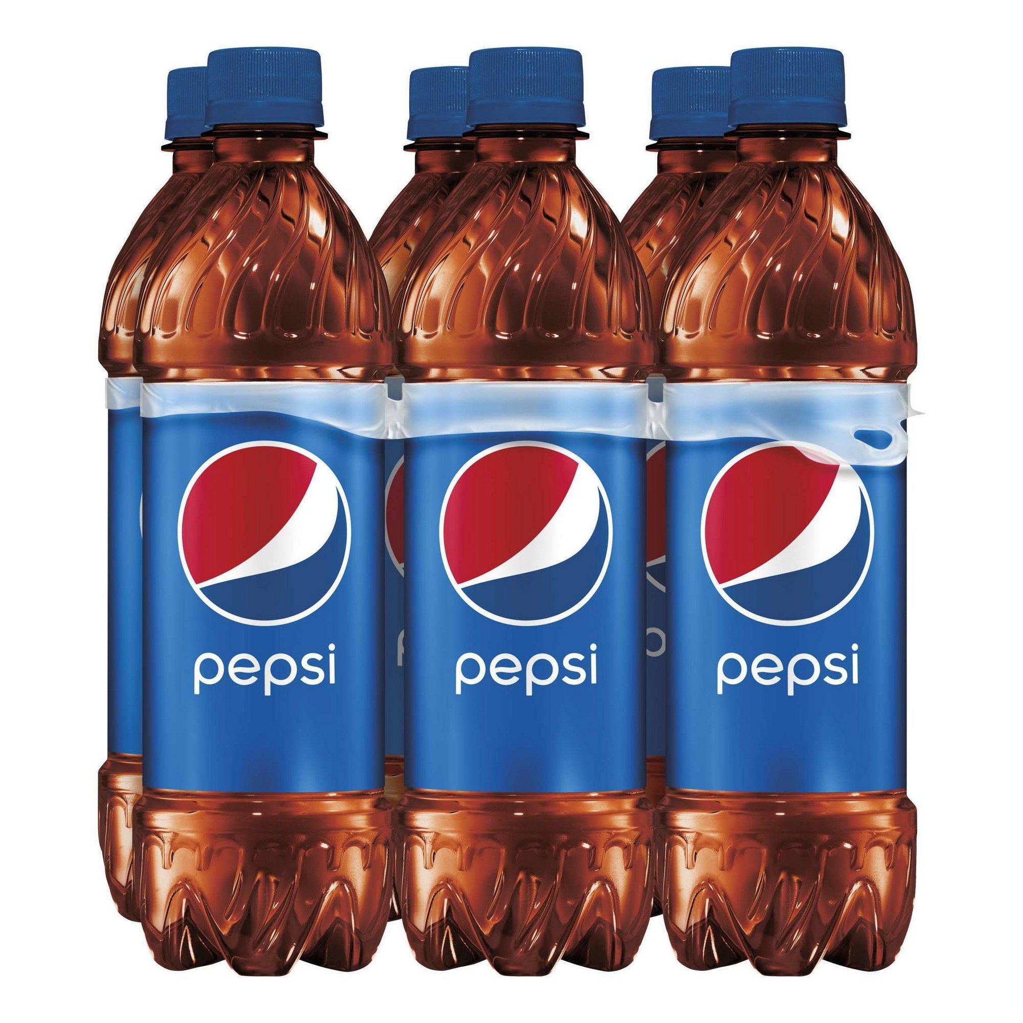 Pepsi Cola Soda - 6pk/16.9 Fl Oz Bottles thumbnail