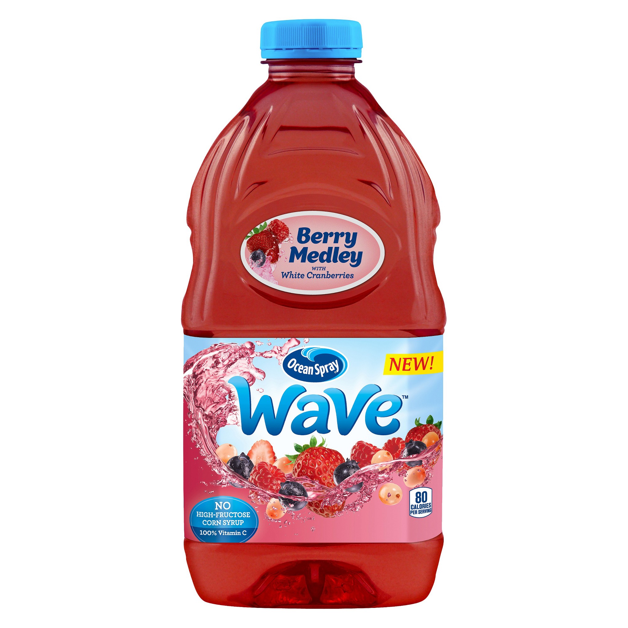Ocean Spray Wave Berry Medley Juice - 64 Fl Oz Bottle thumbnail