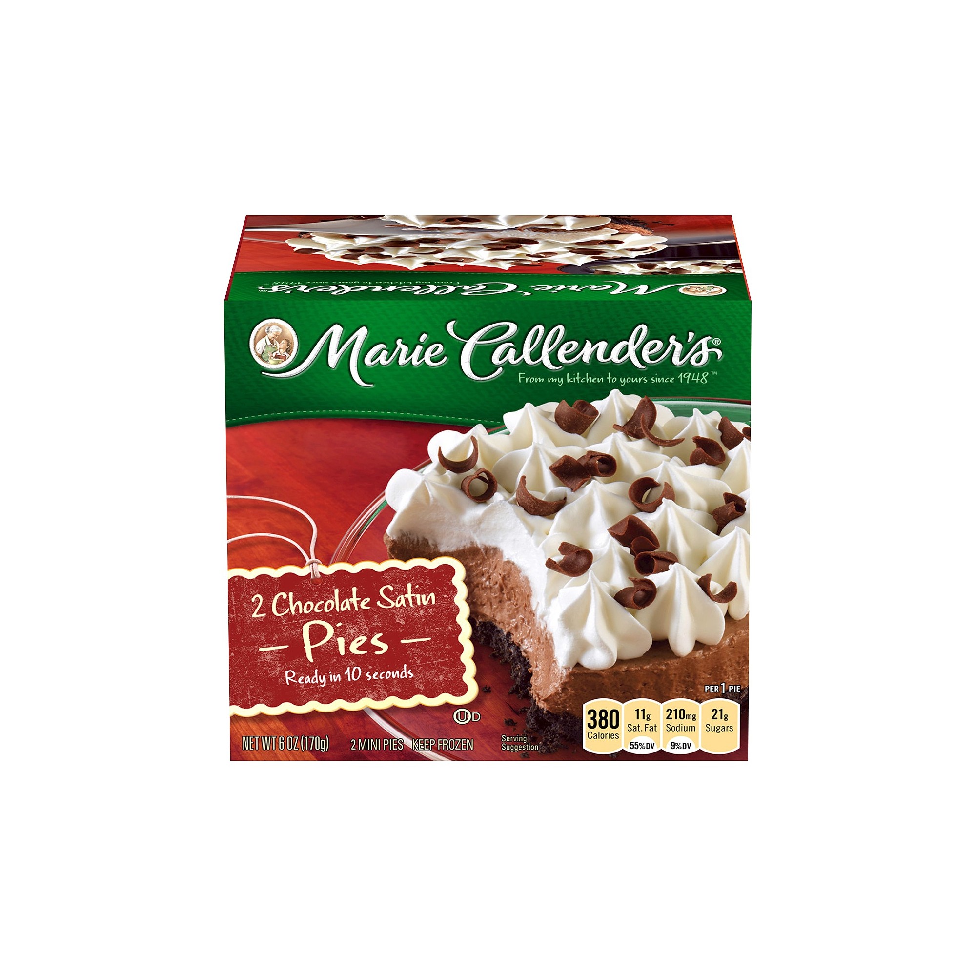 Mini Chocolate Satin Pies thumbnail