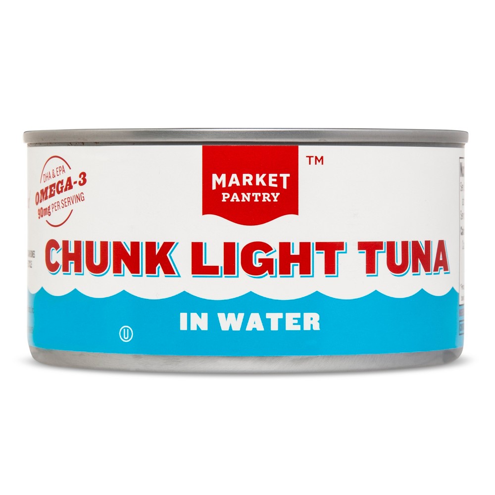 Chunk Light Tuna in Water 12 Oz - Market Pantry