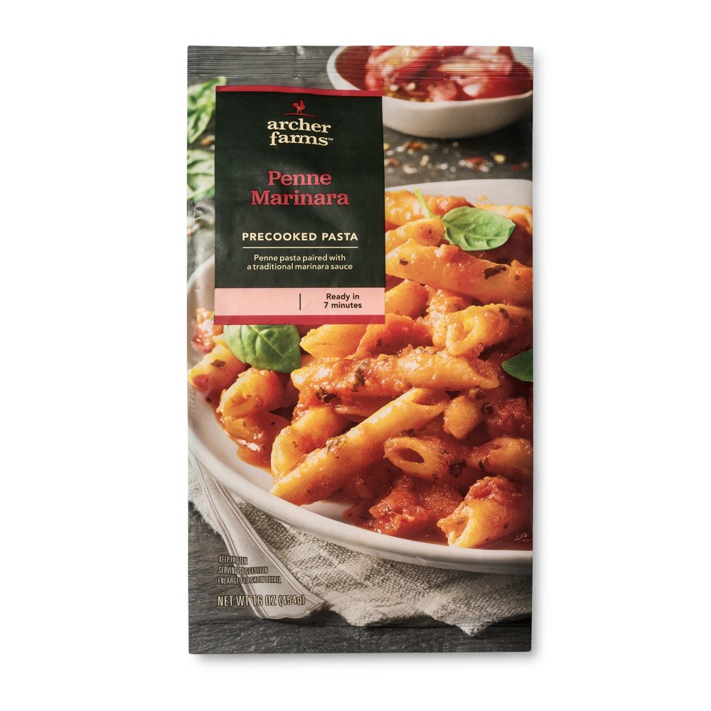 Frozen Penne Marinara Prepared Pasta Dishes - 16oz - Archer Farms