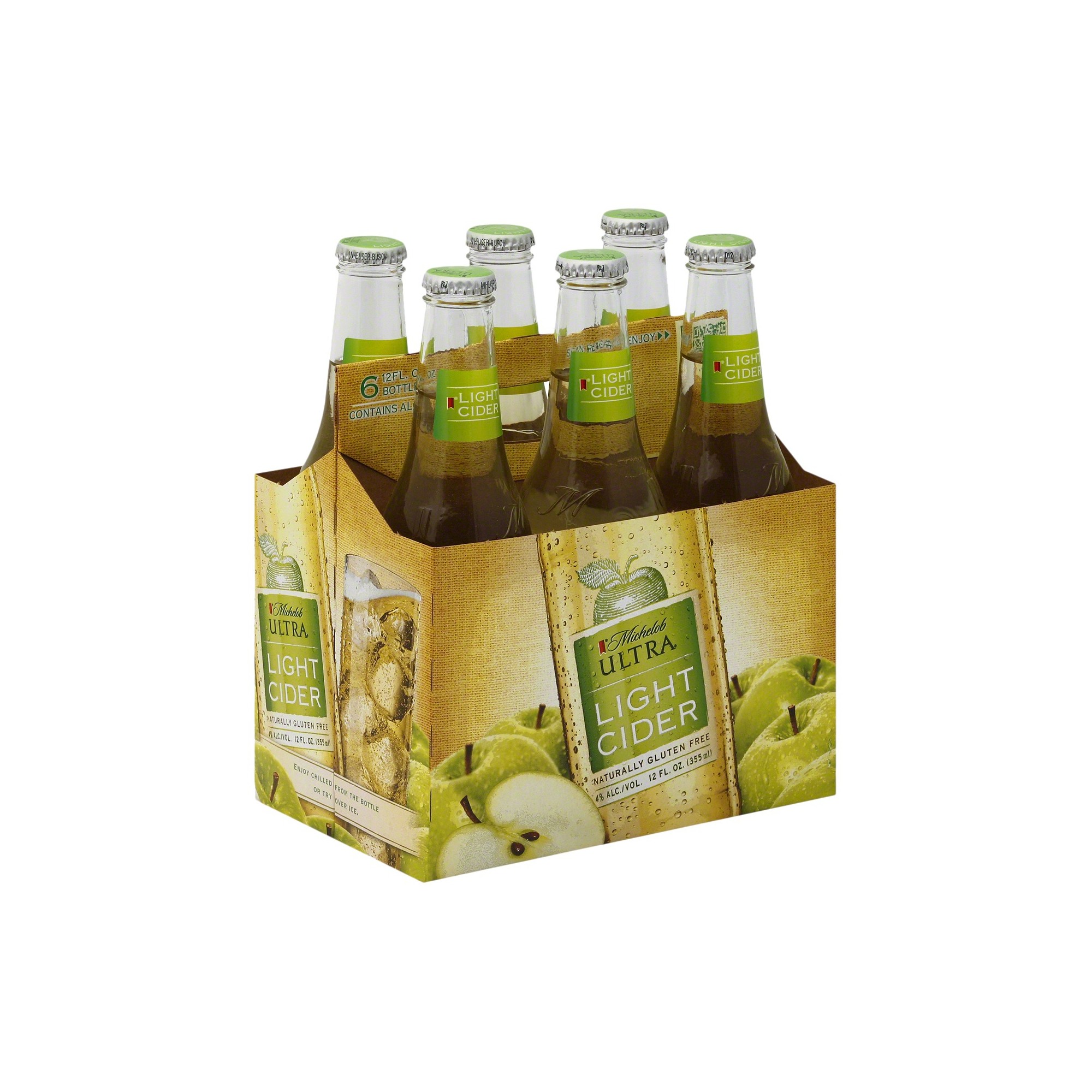 Michelob Ultra Light Cider, 6 Pack, 12 Fl Oz thumbnail