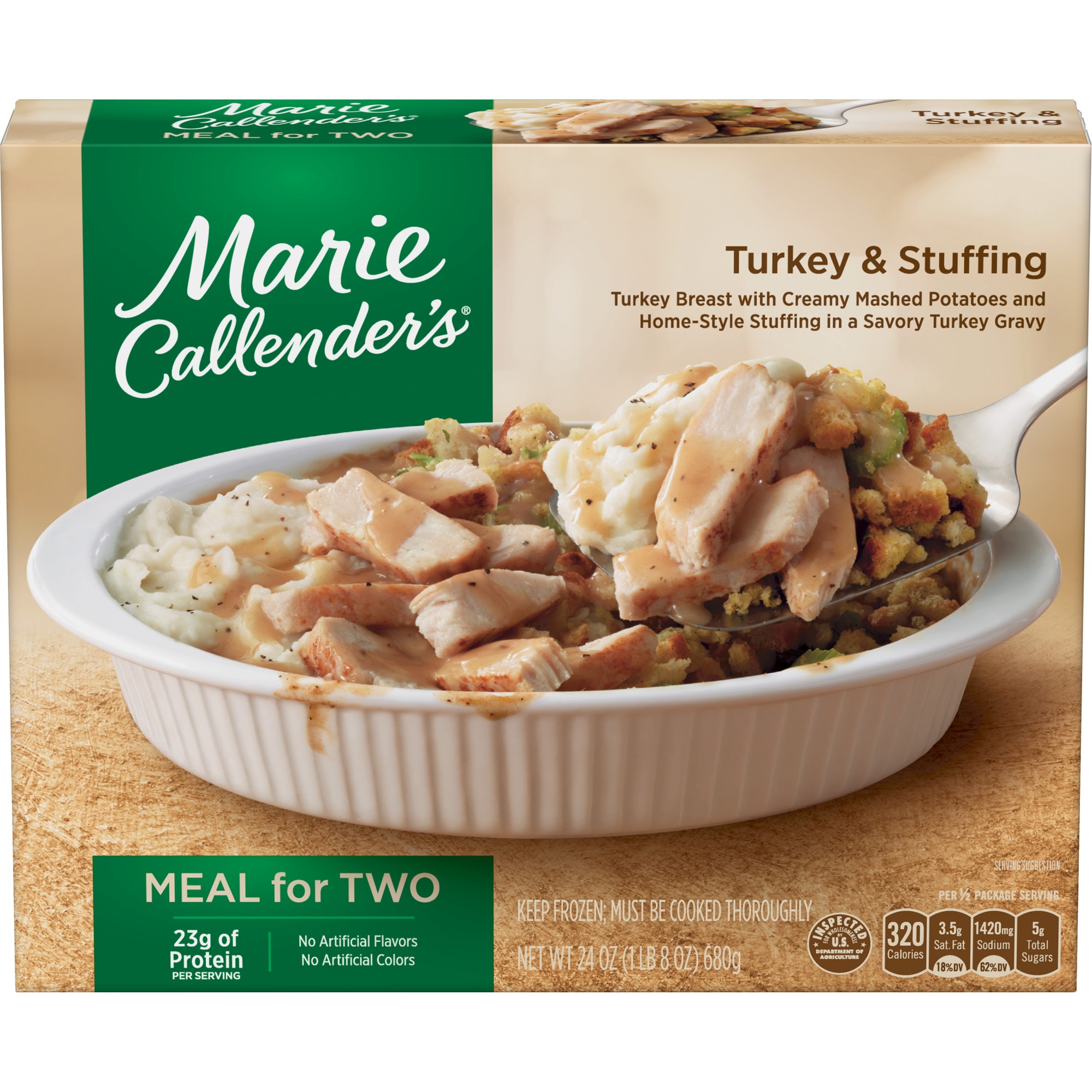 Meal for Two Multiserve Frozen Dinner