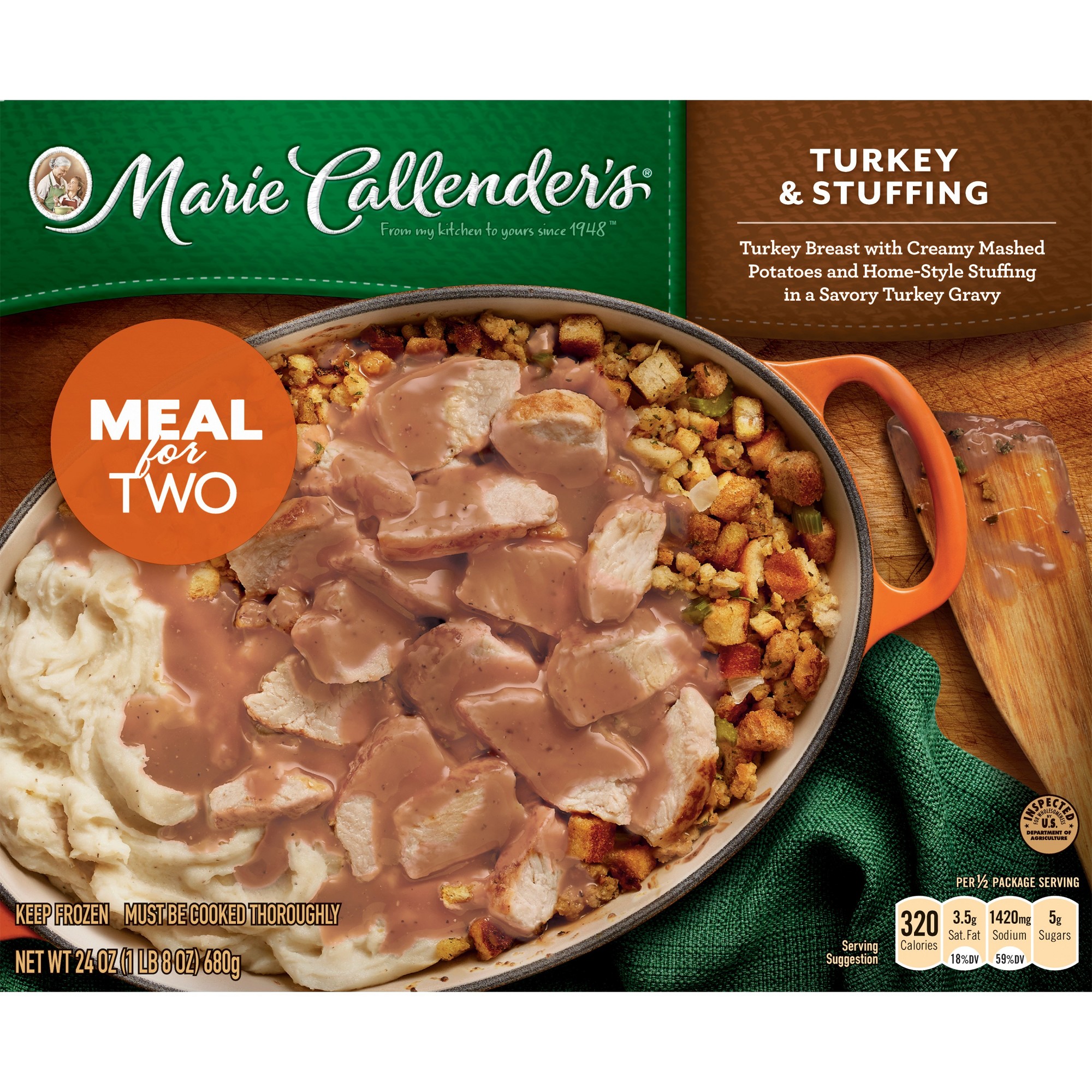 Meal for Two Multiserve Frozen Dinner thumbnail