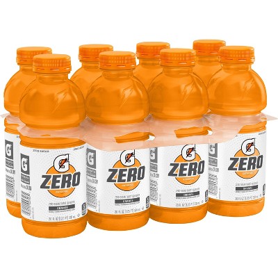 Gatorade Zero Sugar Thirst Quencher  Orange Sports Drinks  20 Fl Oz  8 Count Bottles thumbnail