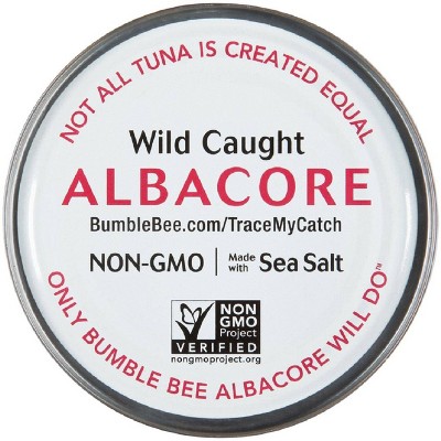Bumble Bee Solid White Albacore Tuna in Vegetable Oil 5 Oz thumbnail