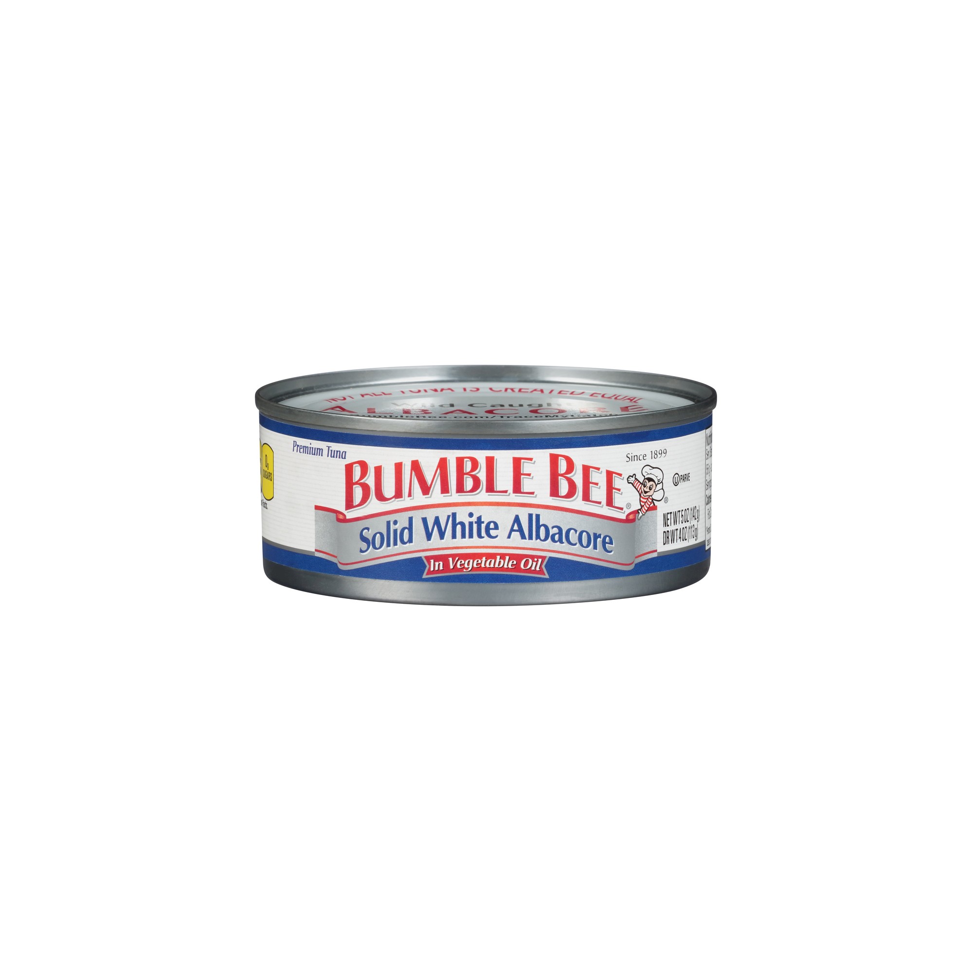 Bumble Bee Solid White Albacore Tuna in Vegetable Oil 5 Oz thumbnail