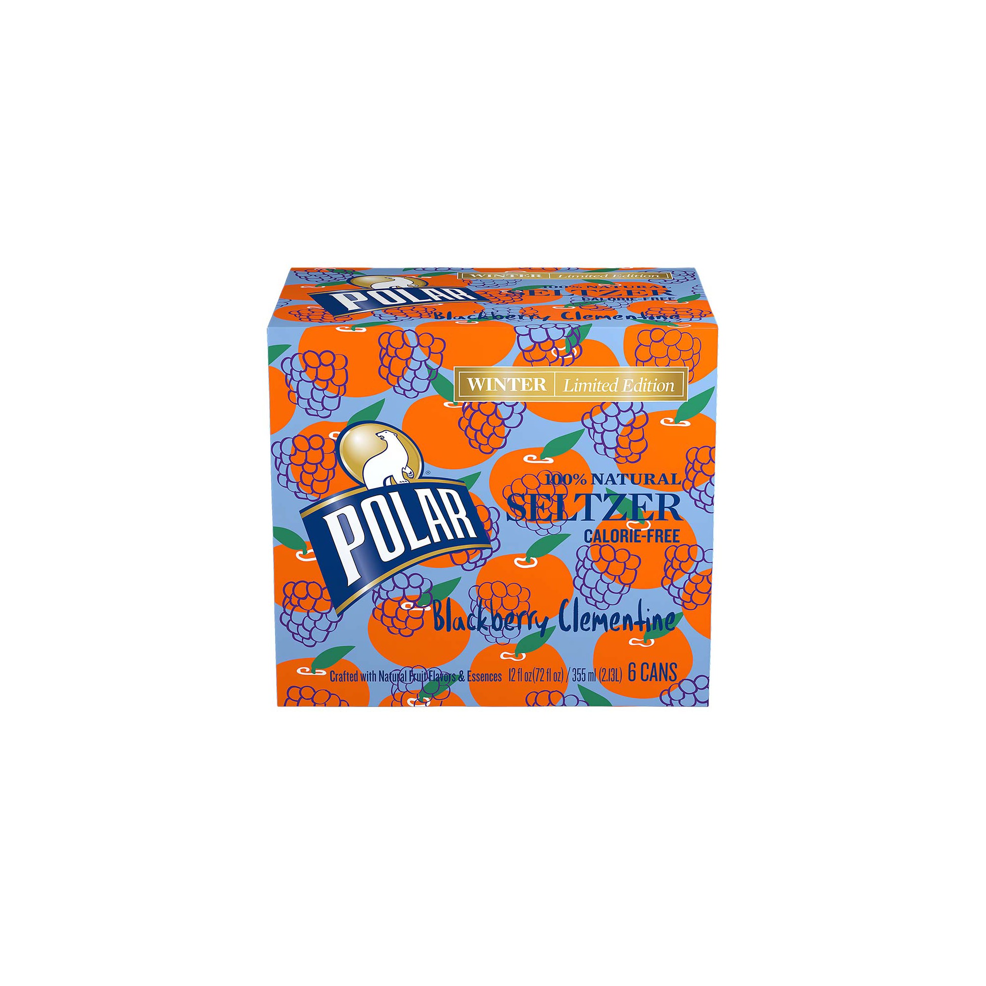 Polar Very Berry Grapefruit Seltzer Water - 6pk/12 Fl Oz Cans thumbnail