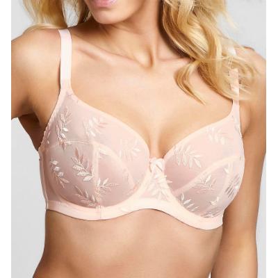 Panache Women's SuperBra Tango II Underwire Balconnet Bra in Pink | Plus Size 30H | HerRoom.com
