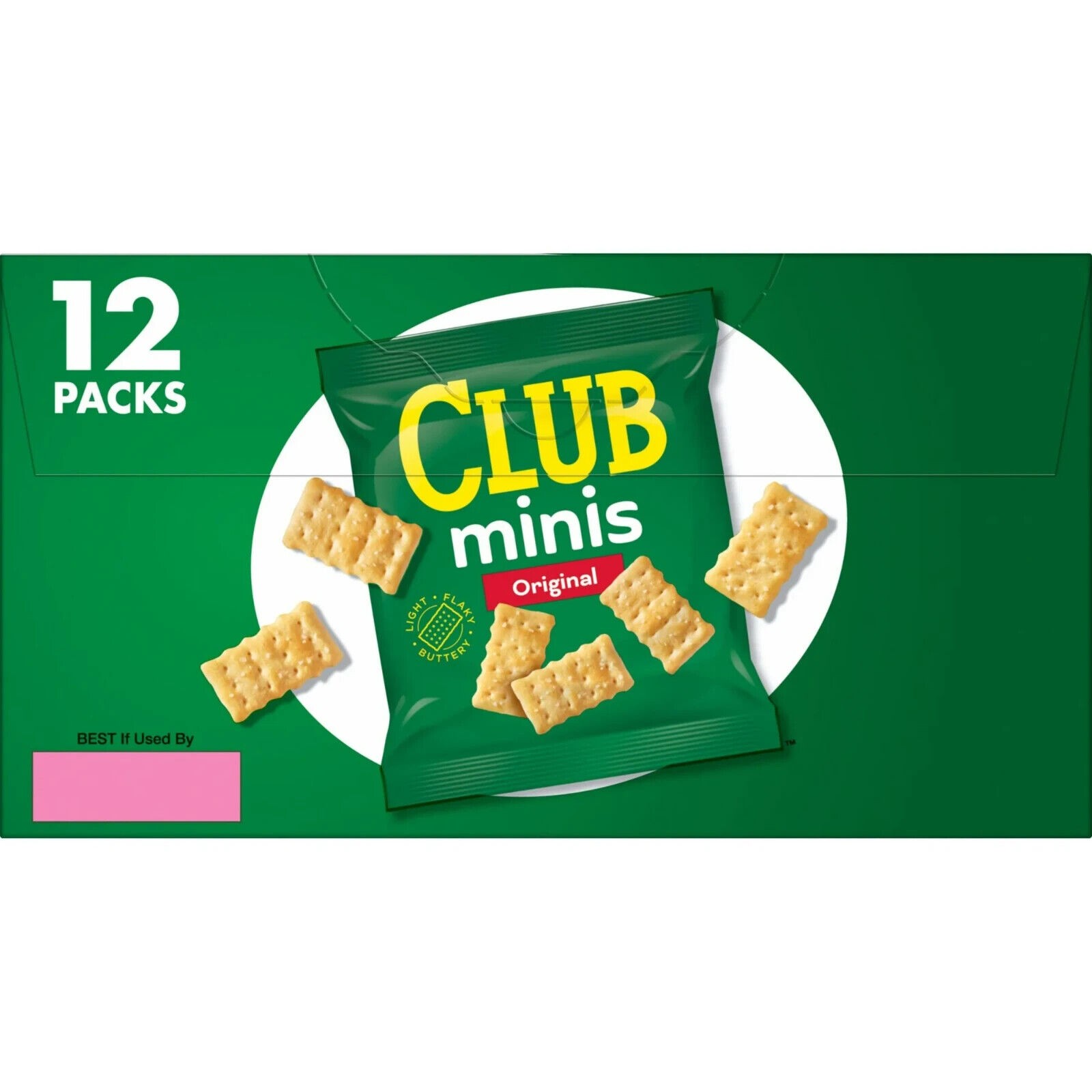 Club Minis Original Mini Crackers, Lunch Snacks, 12 Count thumbnail