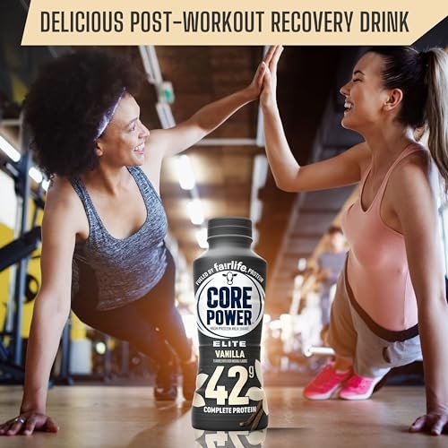 Worldwide Nutrition Bundle: Fairlife Core Power Elite 42g High Protein Milk Shake - Kosher, Vanilla Flavor Protein Shake for Workout Recovery - 14 Fl  thumbnail