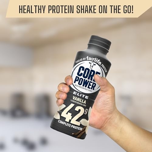 Worldwide Nutrition Bundle: Fairlife Core Power Elite 42g High Protein Milk Shake - Kosher, Vanilla Flavor Protein Shake for Workout Recovery - 14 Fl  thumbnail