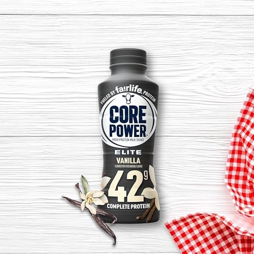 Worldwide Nutrition Bundle: Fairlife Core Power Elite 42g High Protein Milk Shake - Kosher, Vanilla Flavor Protein Shake for Workout Recovery - 14 Fl  thumbnail
