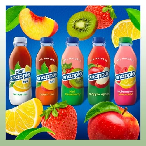 Snapple Variety Pack All Natural Fruit Juice 64 Fl Oz Plastic Bottle 4 Pack thumbnail