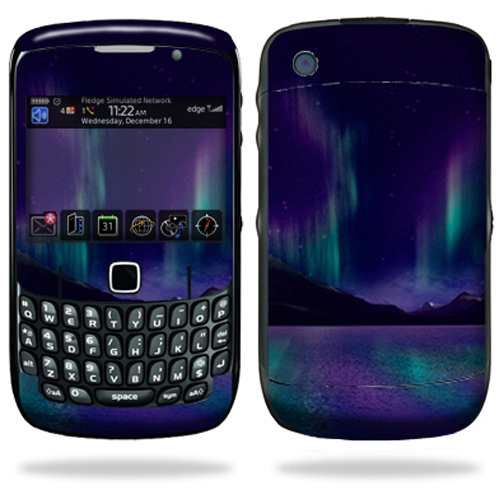 Skin Decal Wrap Compatible with Blackberry Curve 8500 8520 8530 Aurora Borealis